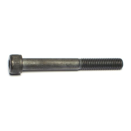 MIDWEST FASTENER M8-1.25 Socket Head Cap Screw, Black Oxide Steel, 70 mm Length, 25 PK 51453